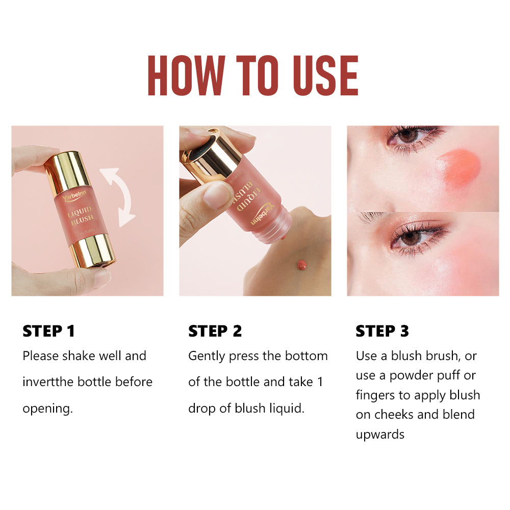 Liquid Blush Stick - Matte Waterproof Contour & Brightening Face Makeup, 8.5ml & 17ml Variants