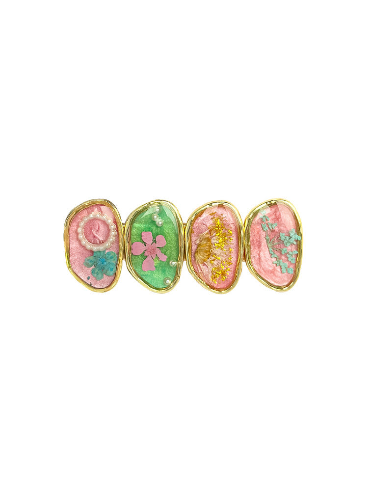 Women’s Side Bangs Hair Clip - Fairy Style, Colorful Hair Accessory