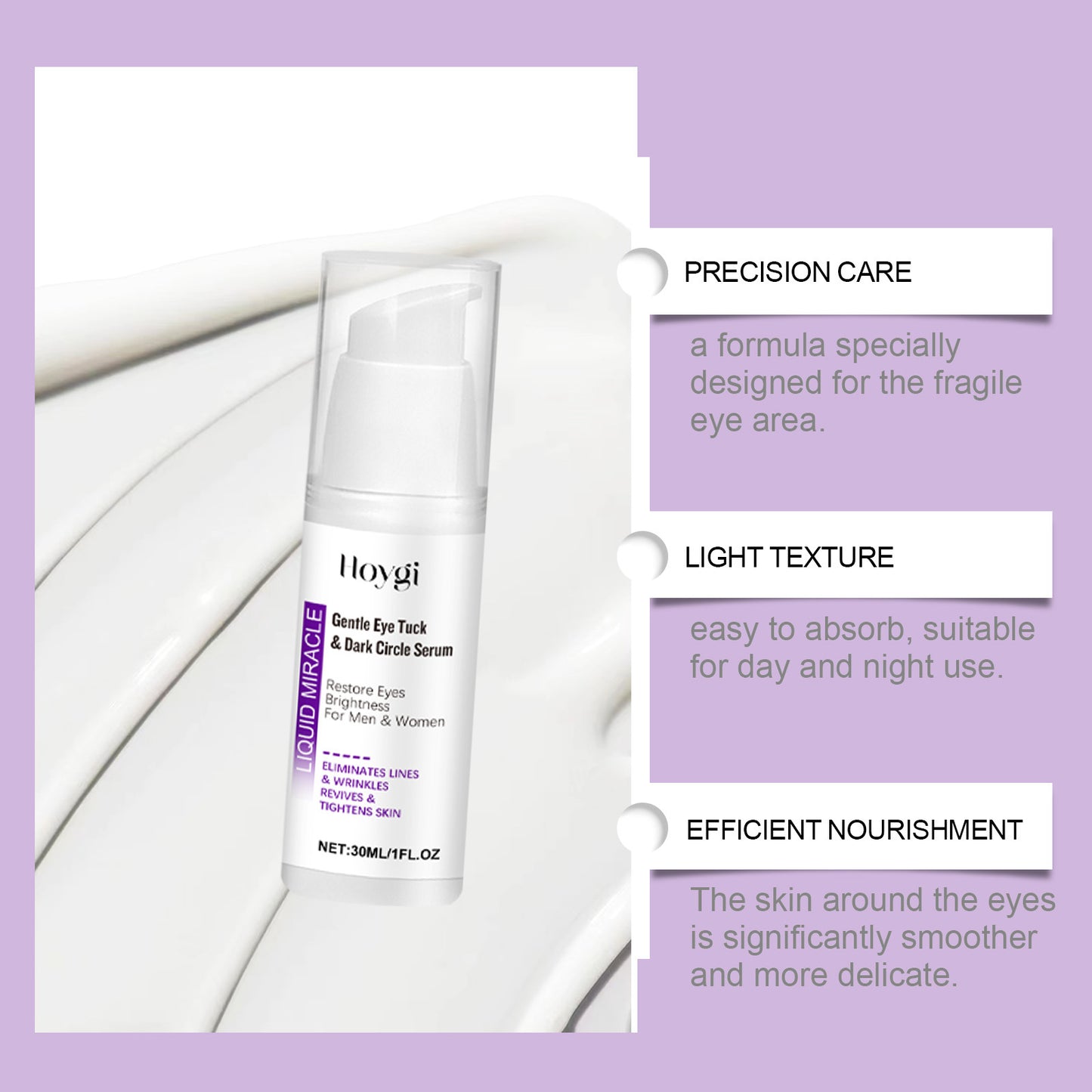Moisturizing Brightening Eye Serum 30ml Hydrating Skin Care