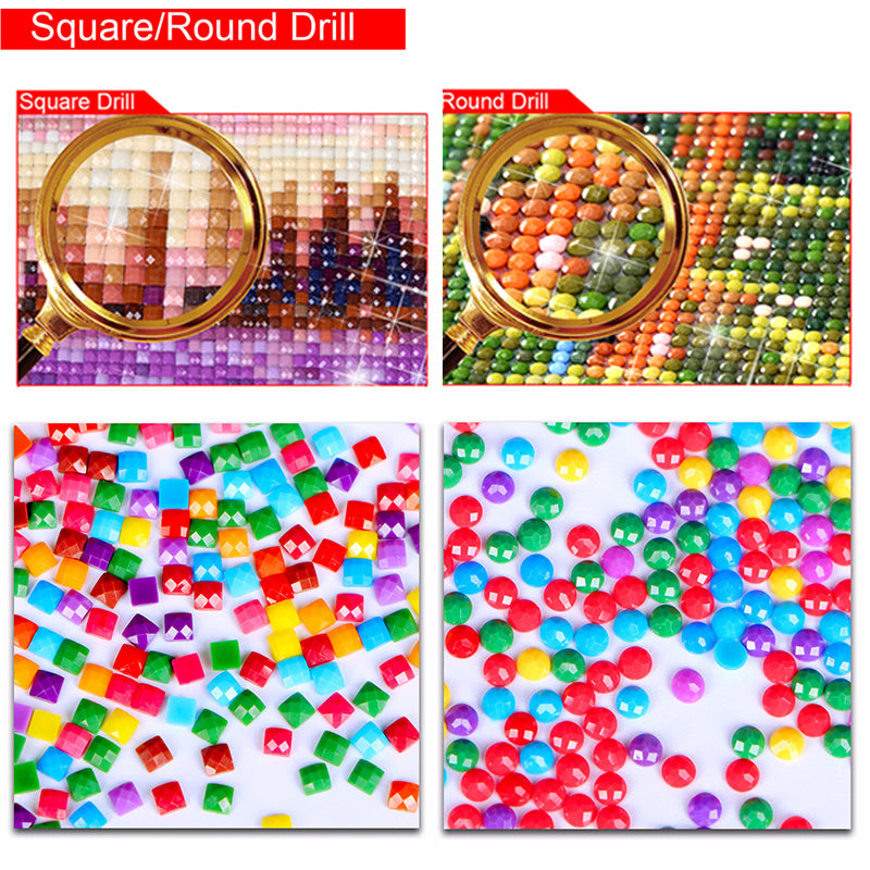Fox Rhinestone Diamond Painting Kit - DIY Cross Stitch Art & Craft