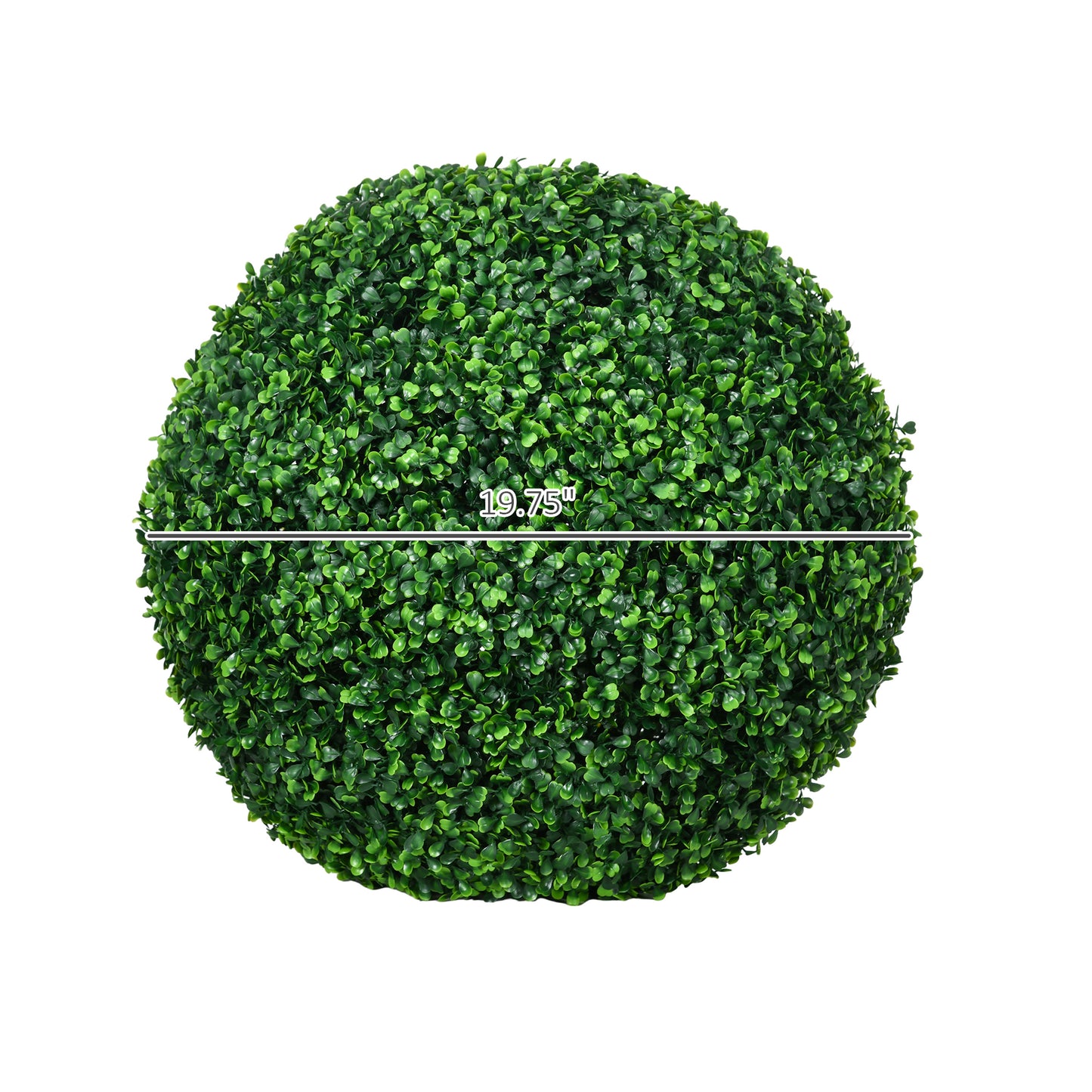 Artificial Boxwood Topiary Balls - 19.75 Inch Set of 2