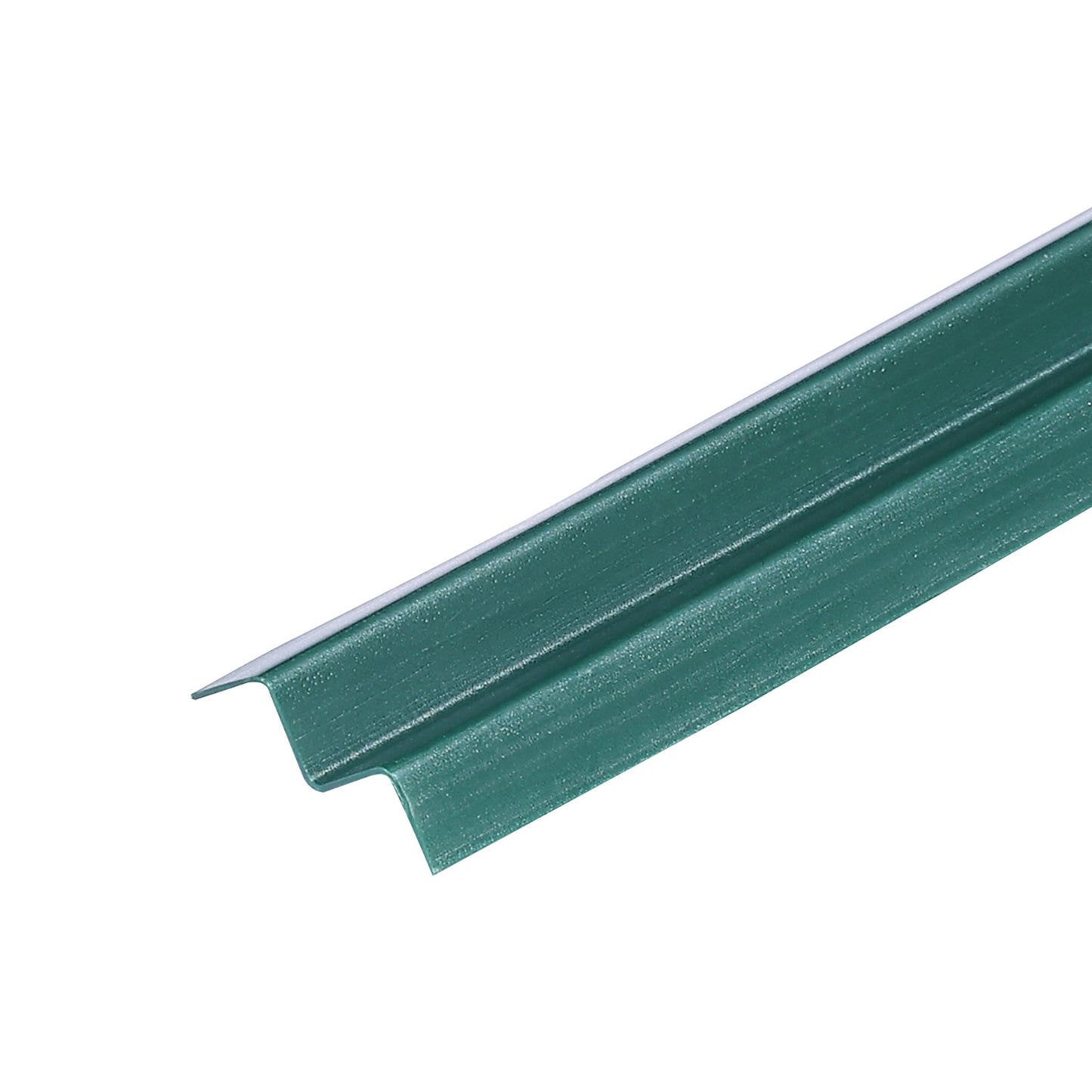 Green Chain Link Fence Privacy Slats - Bottom Lock, 44.5 Inch for 4' High Fences