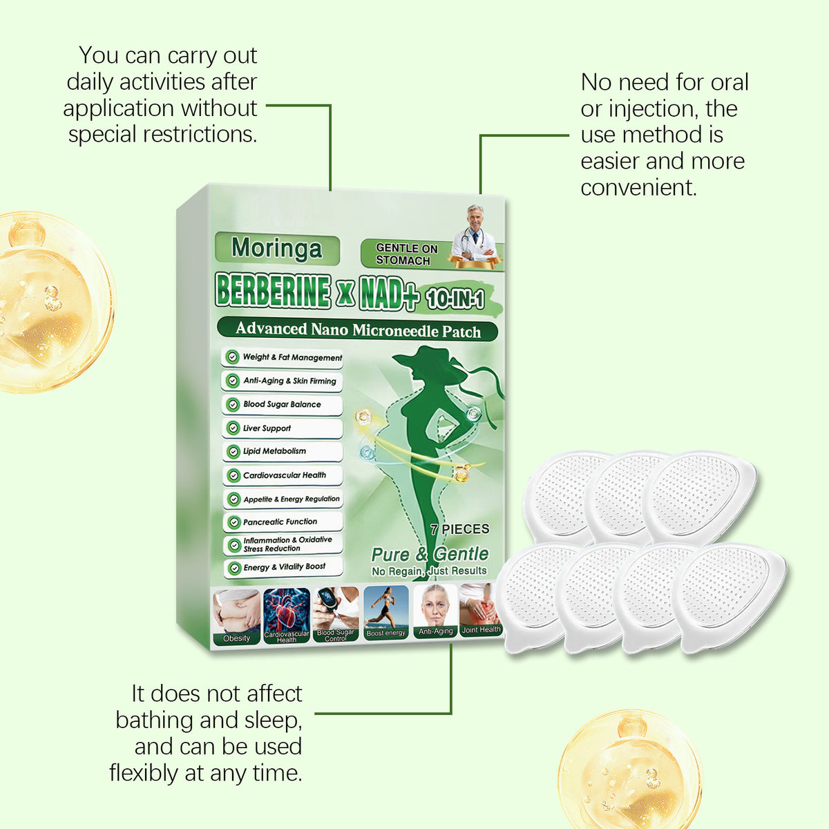 Microneedle Body Care Patches - 7pcs