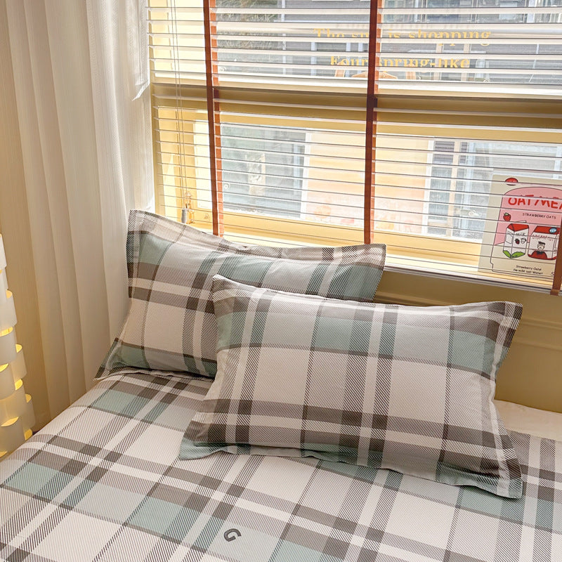 Cotton Twill Pillowcases Set - 100% Cotton, Modern Home Decor