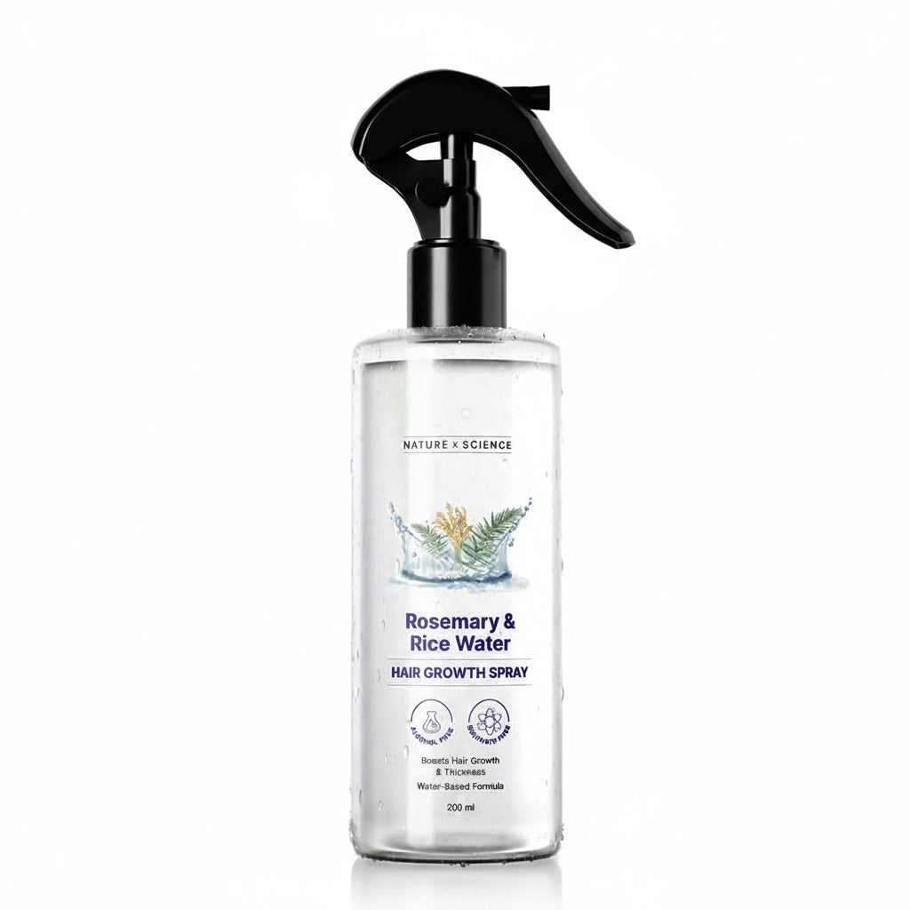 Rosemary Rice Water Hair Spray - Moisturizing