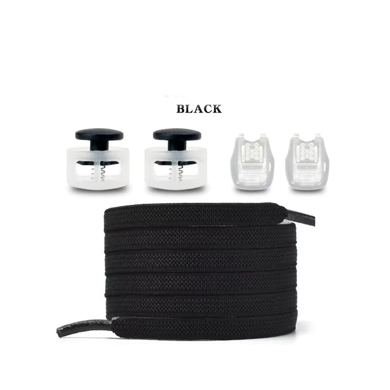 Plastic Shoe Buckles for Kids - No Tie Sports Shoelaces Set