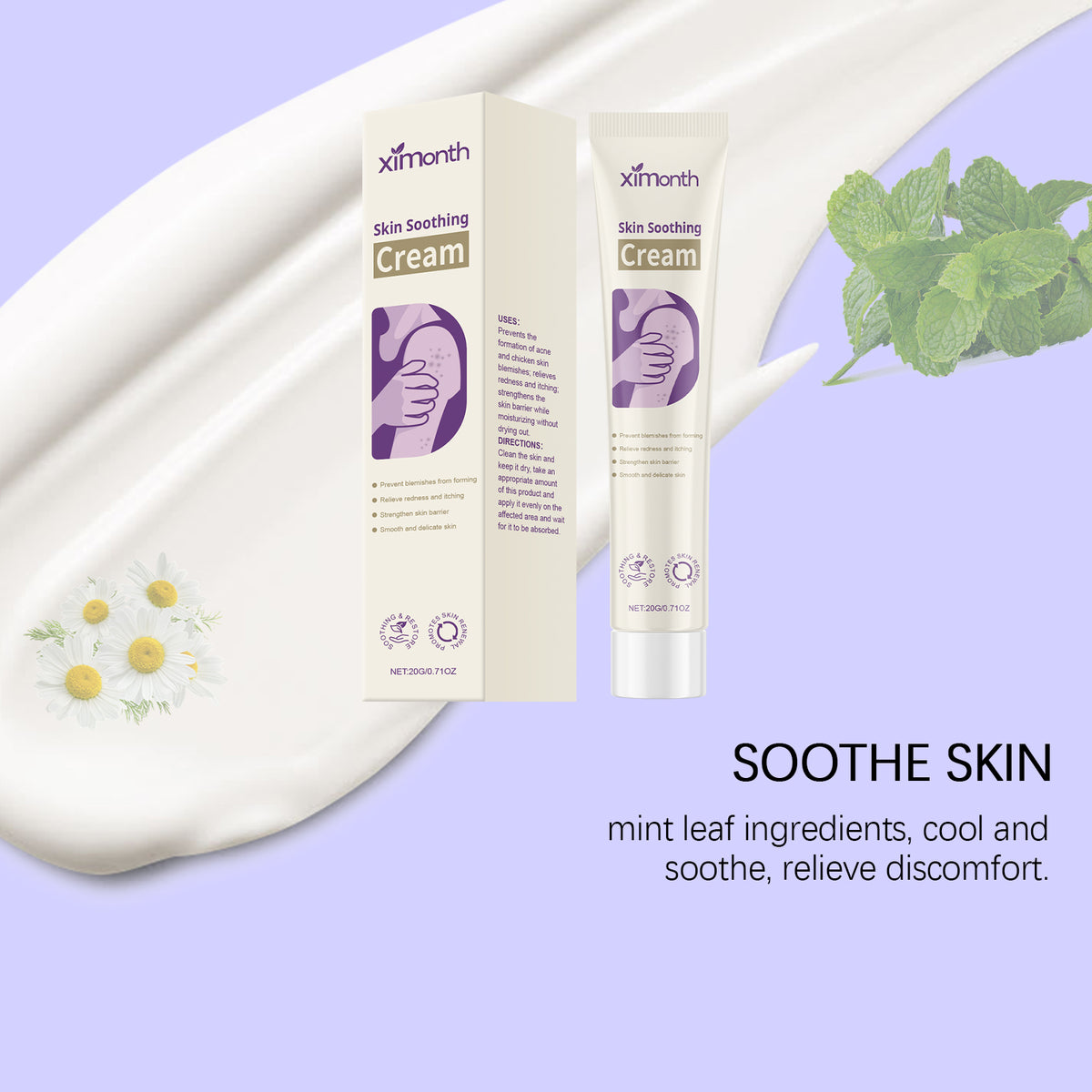 Skin Soothing Cream 20g Box