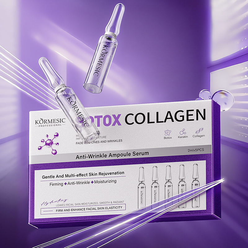 Collagen Anti-Wrinkle Ampoule Essence - 2ml x 5 Bottles