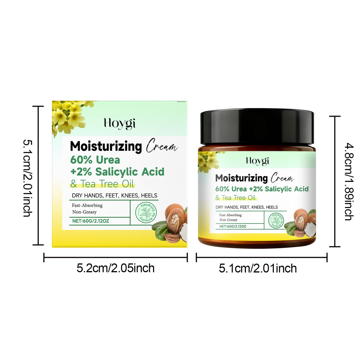 Urea Hand & Foot Moisturizing Cream - 60g