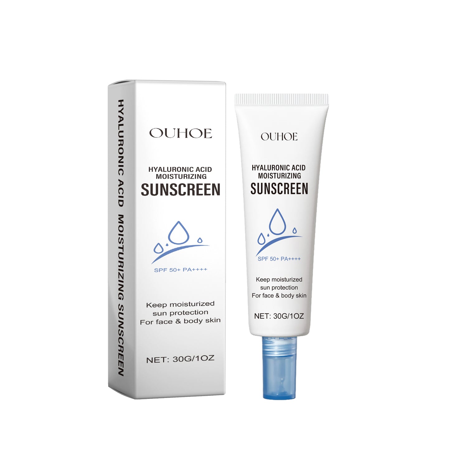 Moisturizing Sunscreen Lotion with Hyaluronic Acid & Panthenol