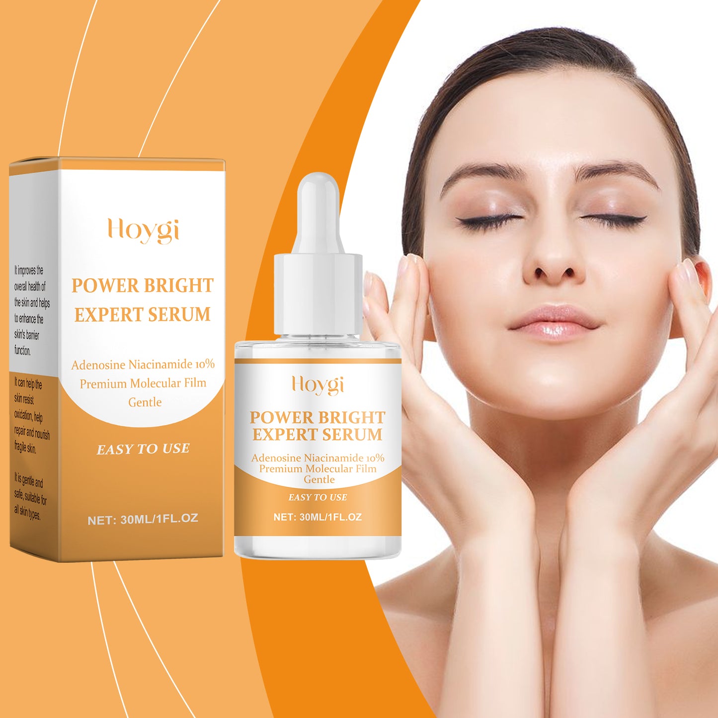 Propolis Facial Serum with Adenosine & Nicotinamide - 30ml