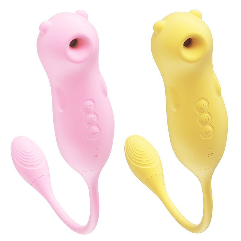 Adult Wellness Suction Massager for Women - Pulse & Shock Pink or Yellow