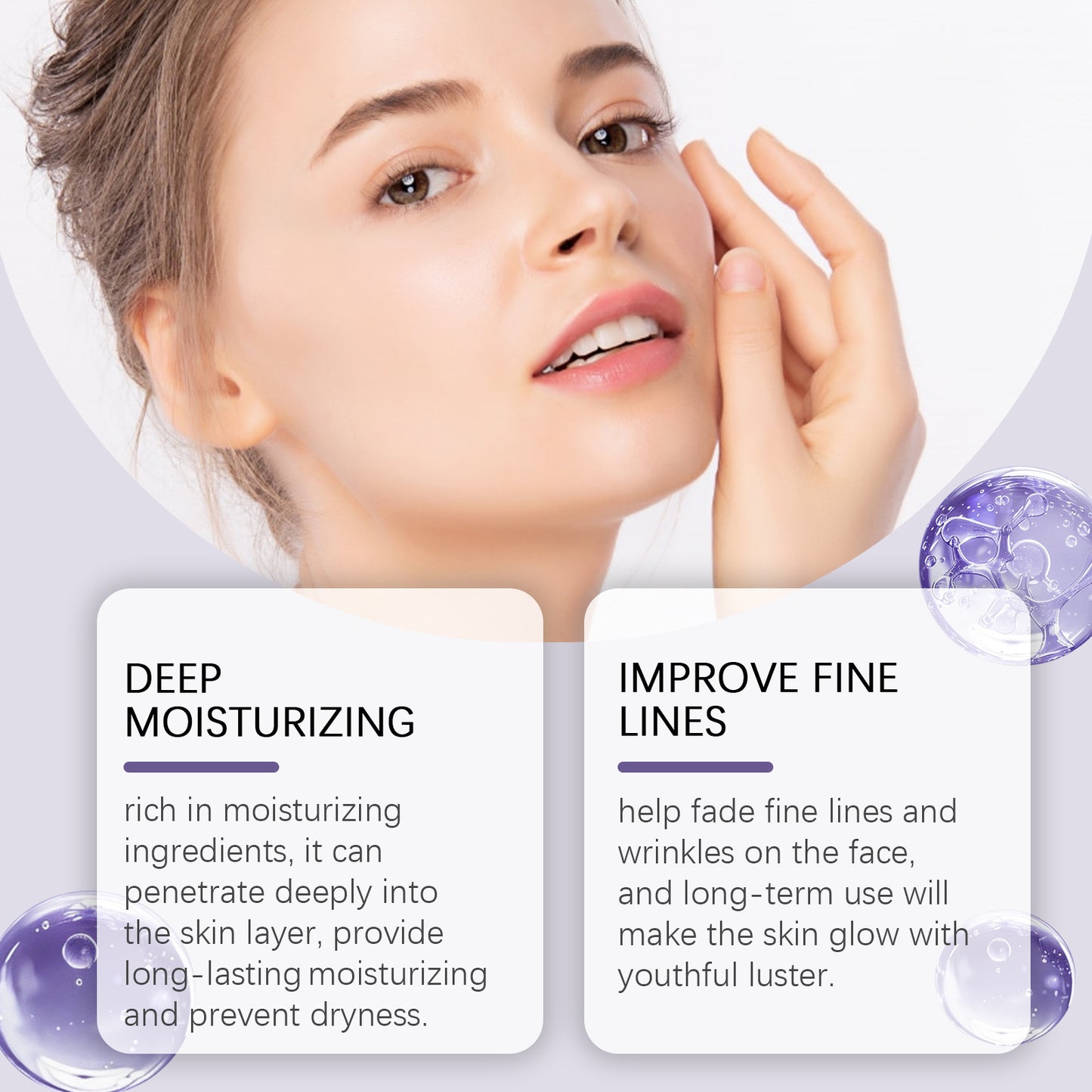 Hydrating Face Cream with Hyaluronic Acid & Jojoba Oil - 50ml