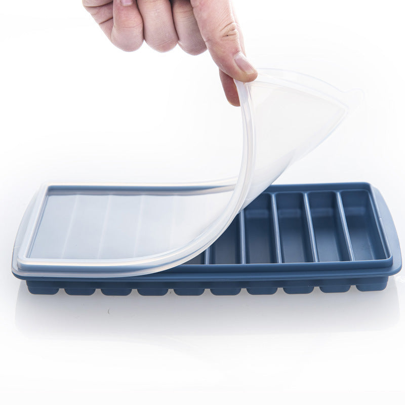 Silicone Ice Cream Mold for 10-Finger Frozen Treats - Multiple Colors