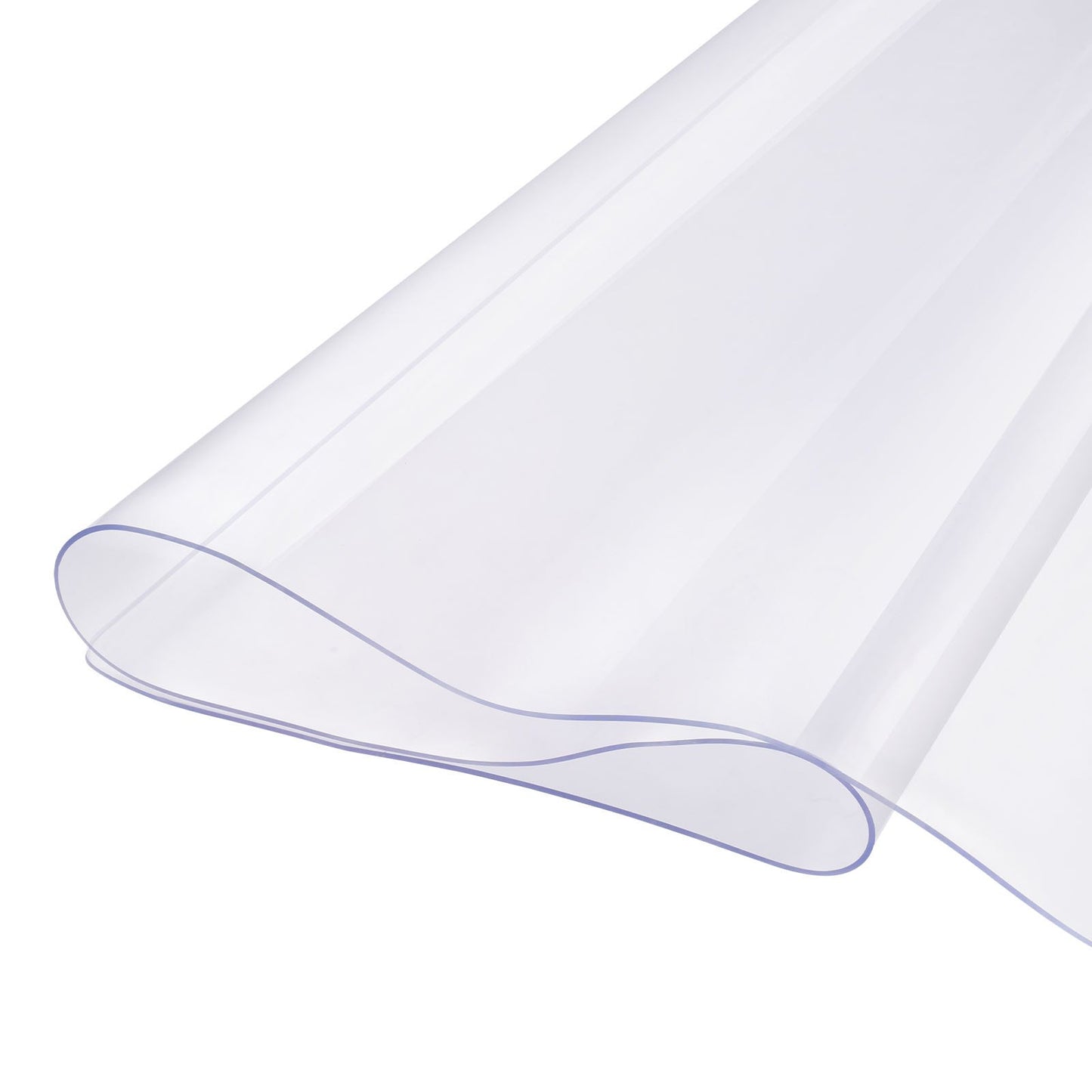 Clear PVC Table Protector 42x72 Inch - 2.0mm Thick