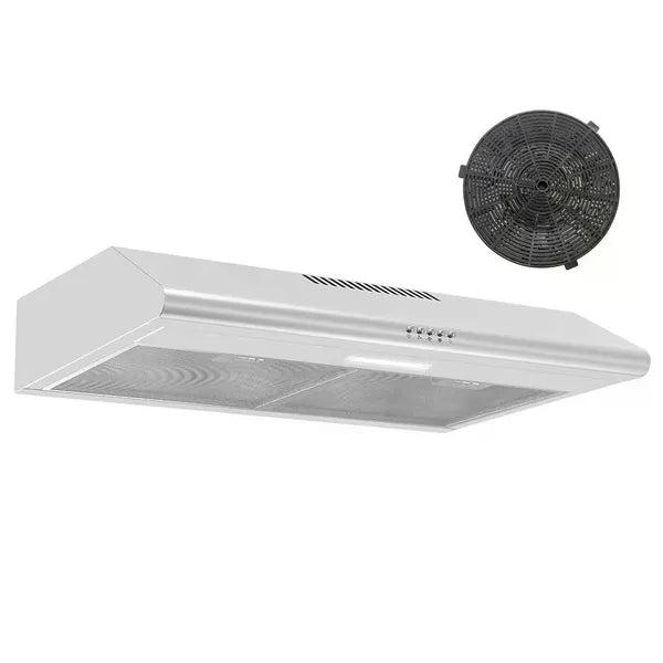 30-Inch Stainless Steel Under Cabinet Range Hood 250 CFM Kitchen Ventilation