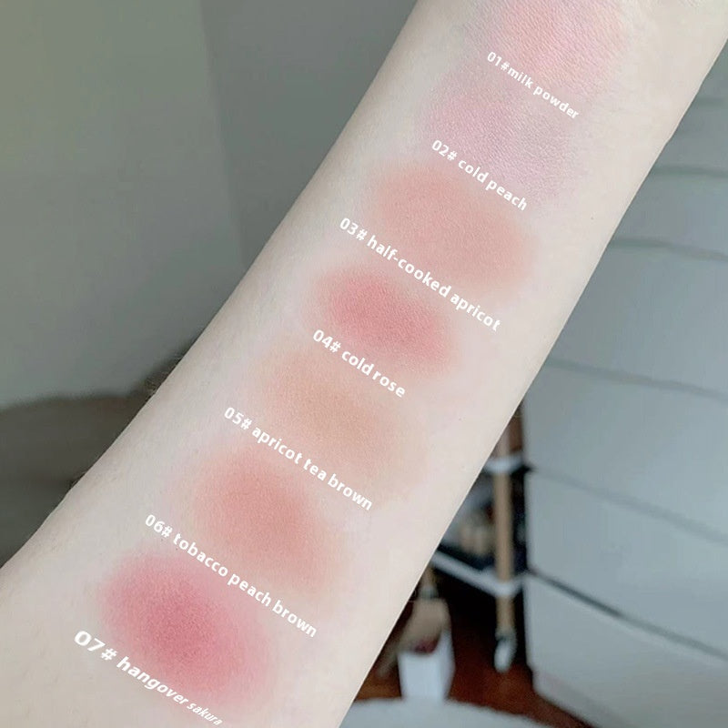 Cream Powder Blush Set - Low Saturation, Multiple Colors for Ladies