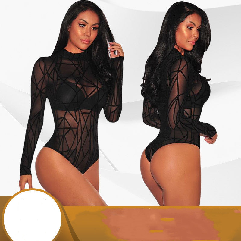 European & American Fashion Long Sleeve Top for Women - Stylish & Slim Fit