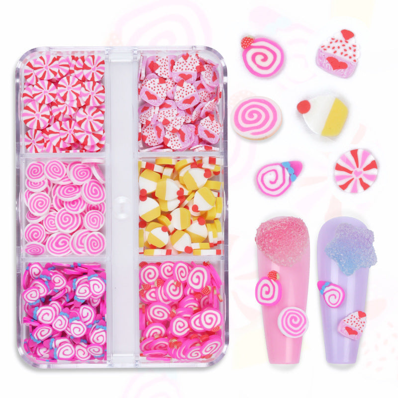 Holiday Polymer Clay Ornament Kit 6-Grid Boxed Christmas & Love Series