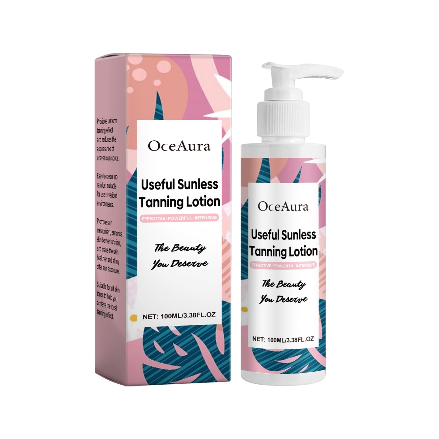 Moisturizing Tanning Lotion with Coconut Oil & Vitamin E - 100ml