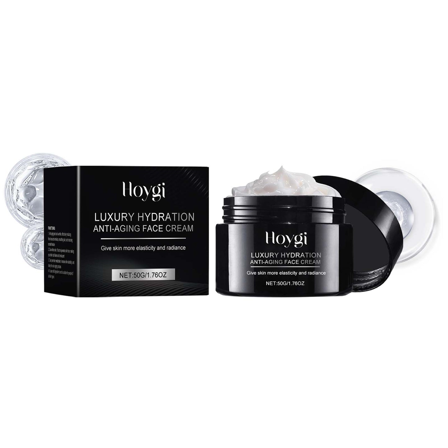 Hyaluronic Acid Anti-Wrinkle Face Cream with Soy Protein & Vitamin E