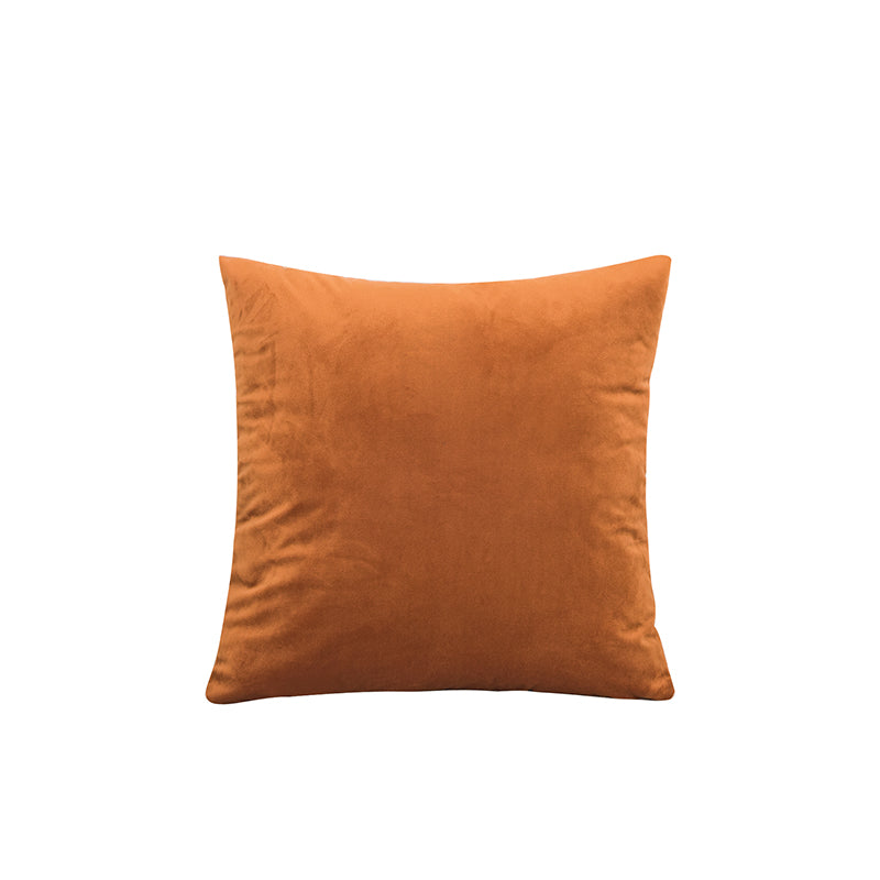Velvet Lumbar Support Pillow Cover for Office Car Home Decoration