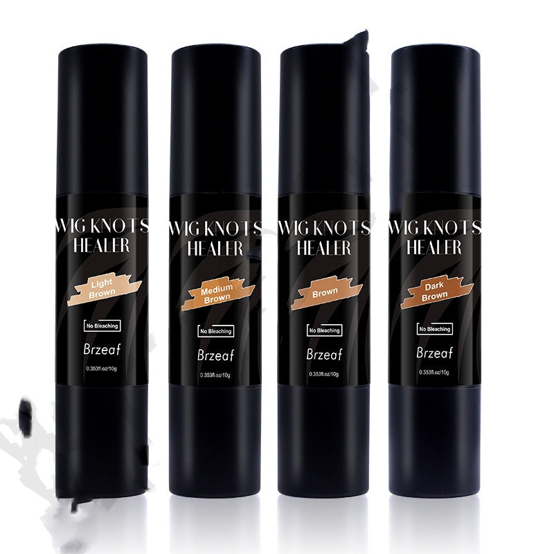Lace Stick Hairpiece Coloring Portable