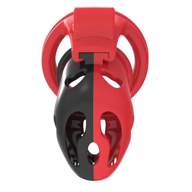 Men's Breathable Chastity Lock Set with Adjustable Rings