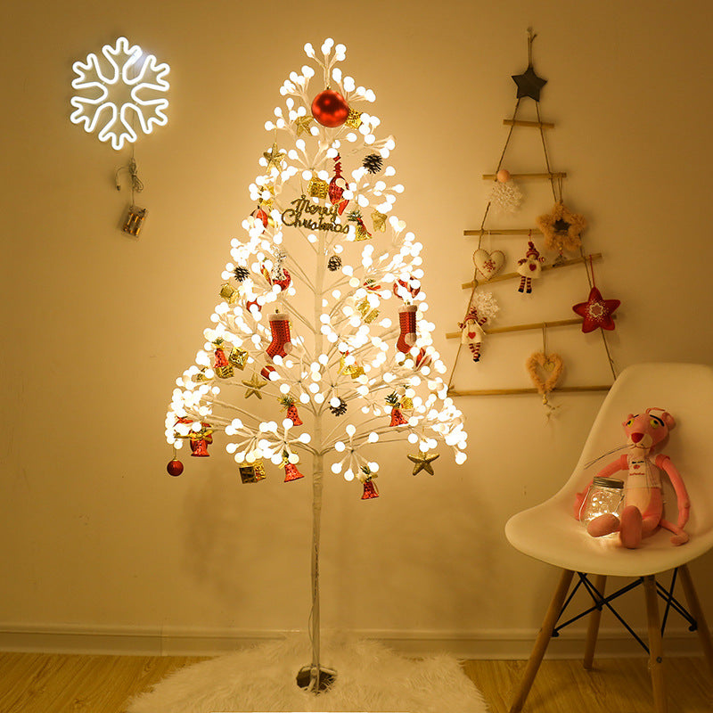 Colorful Glowing LED Ball Tree Lamp - USB Powered Party & Xmas Decor