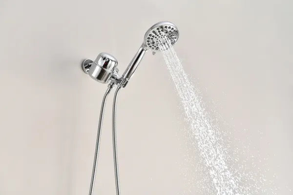 2.0 GPM Handheld Shower Head with Filter & Rain Spray - Easy Install