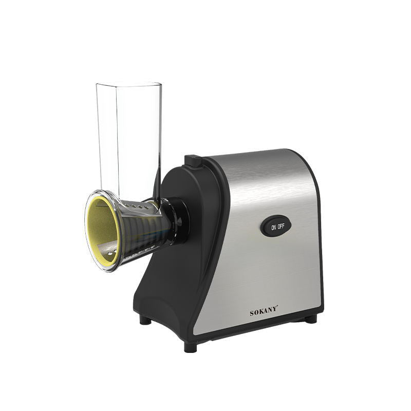 Multi-Function Vegetable Cutter with Shredding & Slicing - 1000W, Black