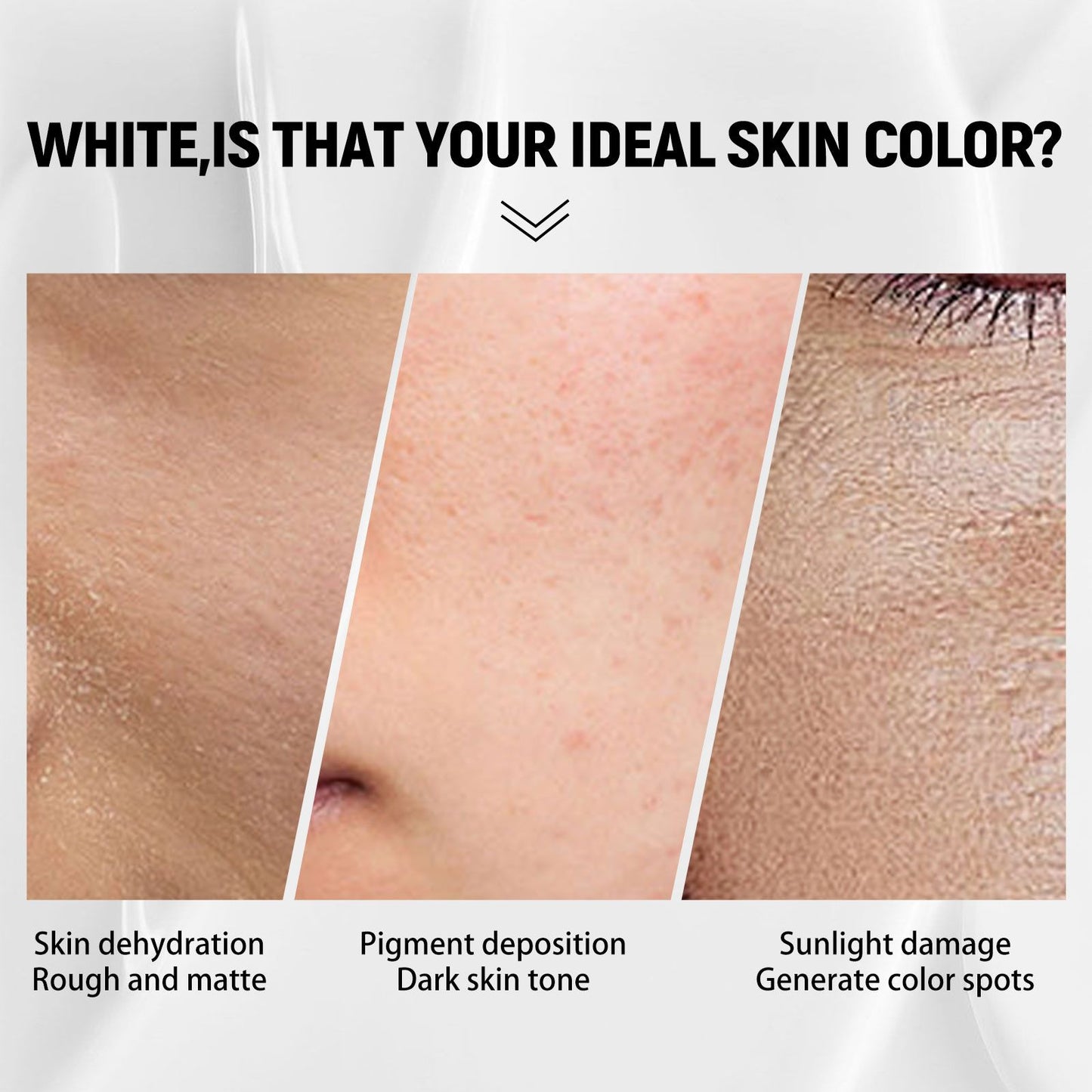 Brightening Moisturizing Facial Cream with Vitamin E and Oligopeptide-1