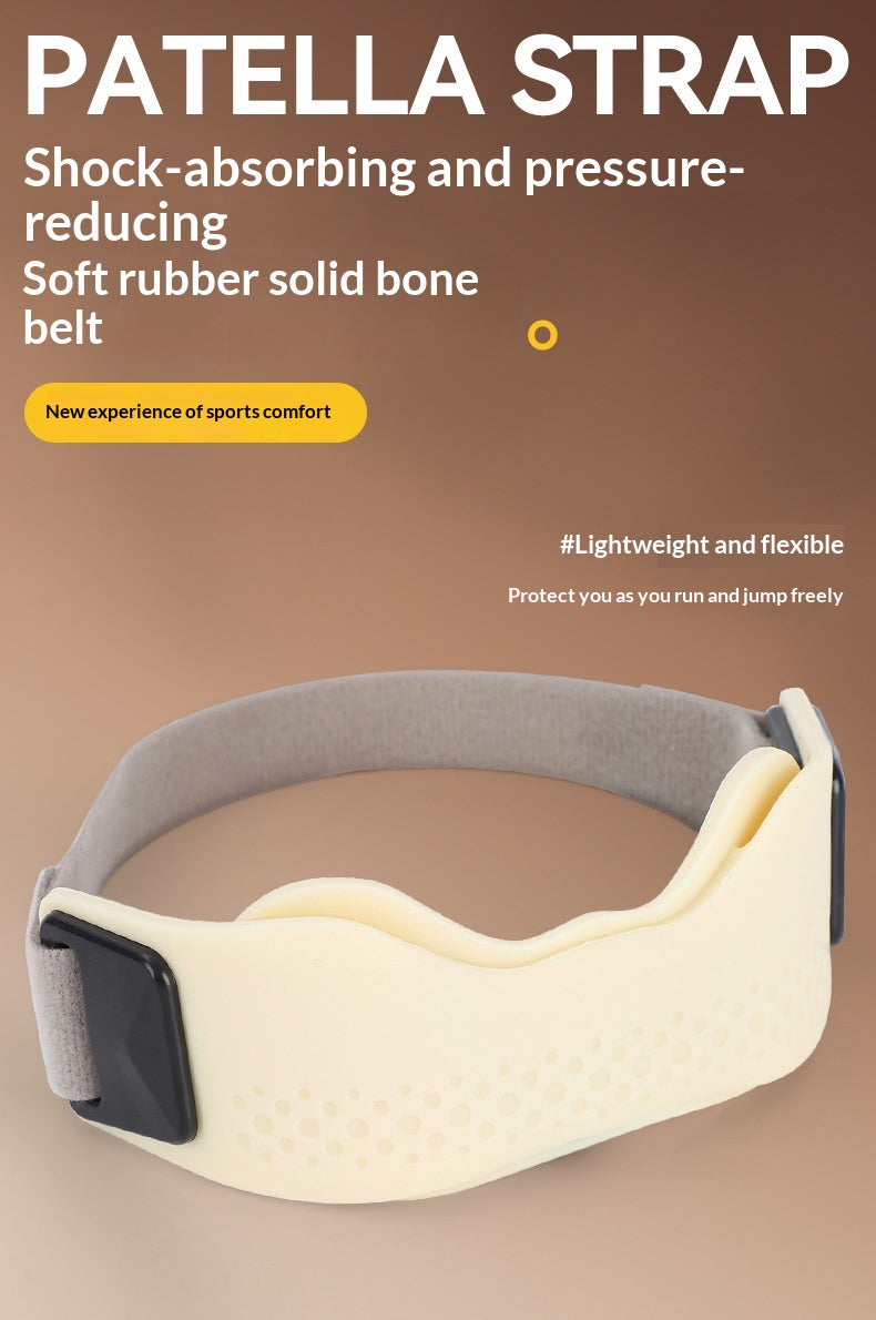 Butterfly-Style Silicone Knee Brace Strap – Sports & Injury Prevention