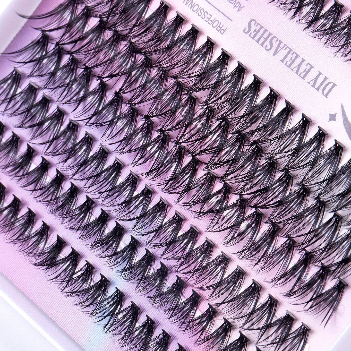 240 Segmented False Eyelash Clusters - 12 Rows of 30D and 40D Mix