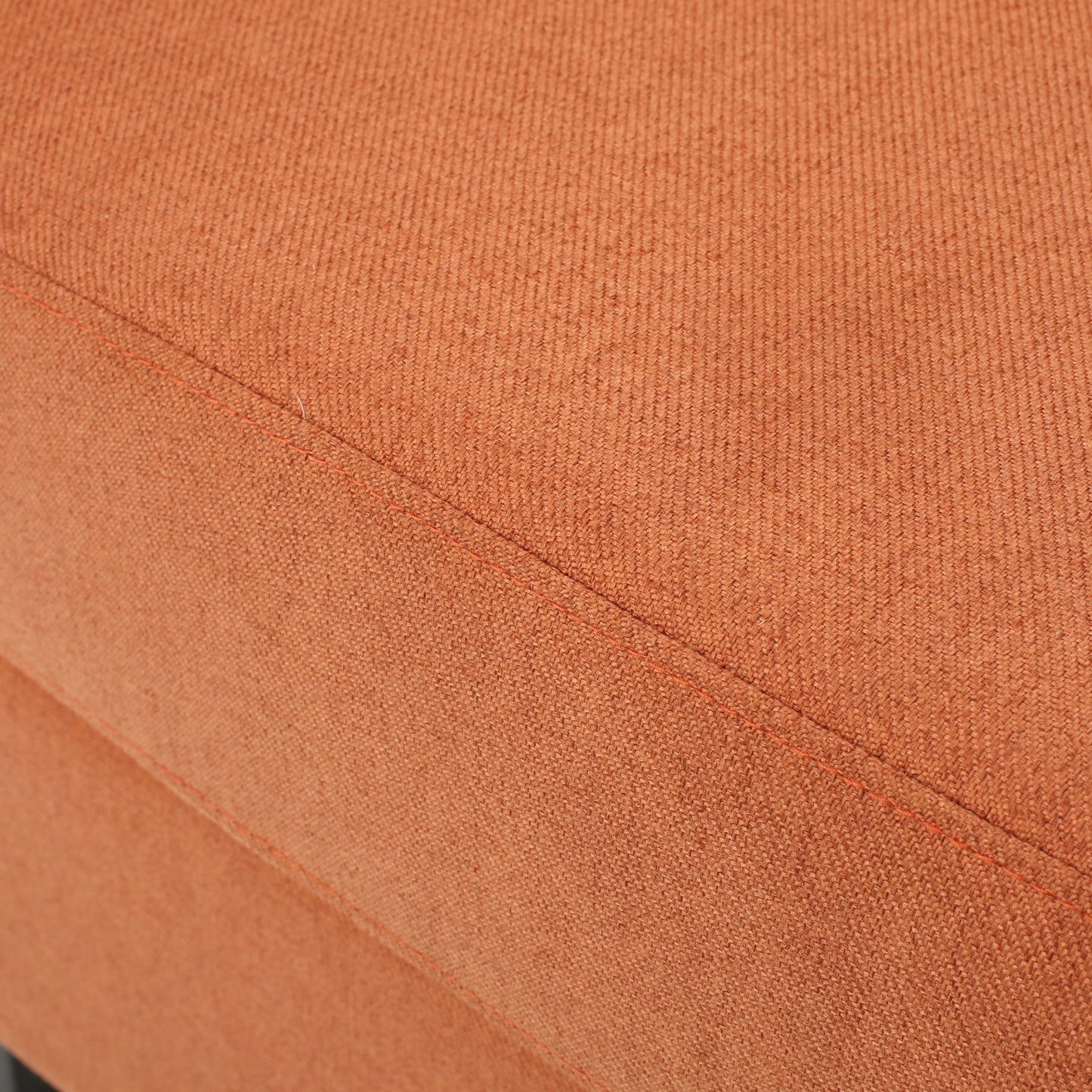 Orange Club Chair - Stylish Fabric Seating for Any Room
