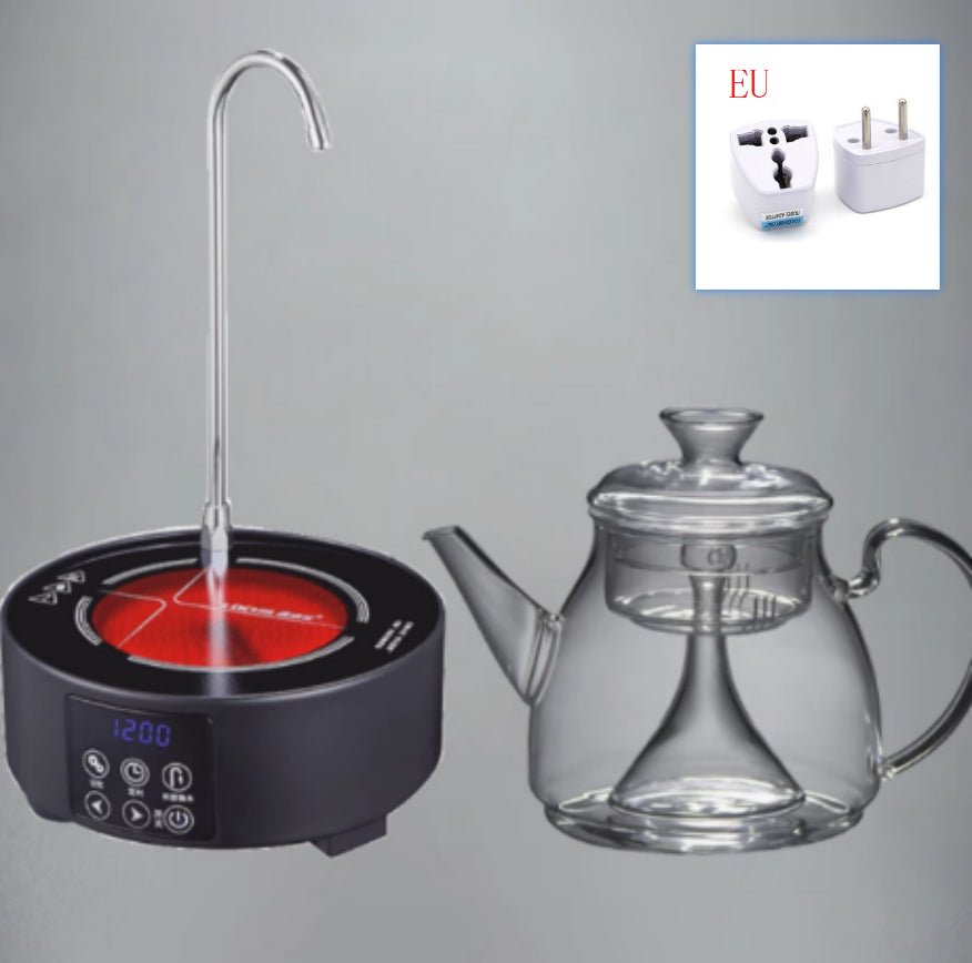Large Capacity Glass Steam Teapot for Home Brewing - 1.5L