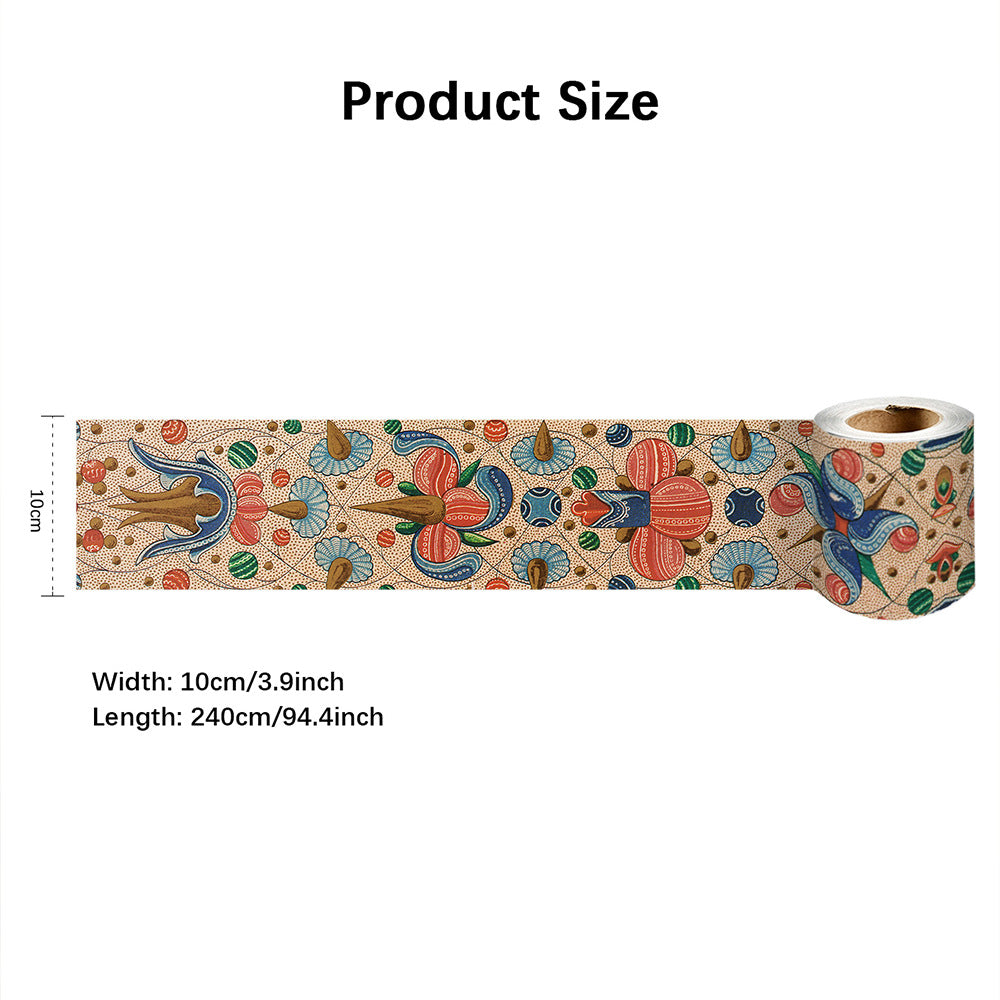 Home Wall & Floor Skirting Line Stickers - Moisture & Stain Resistant PVC