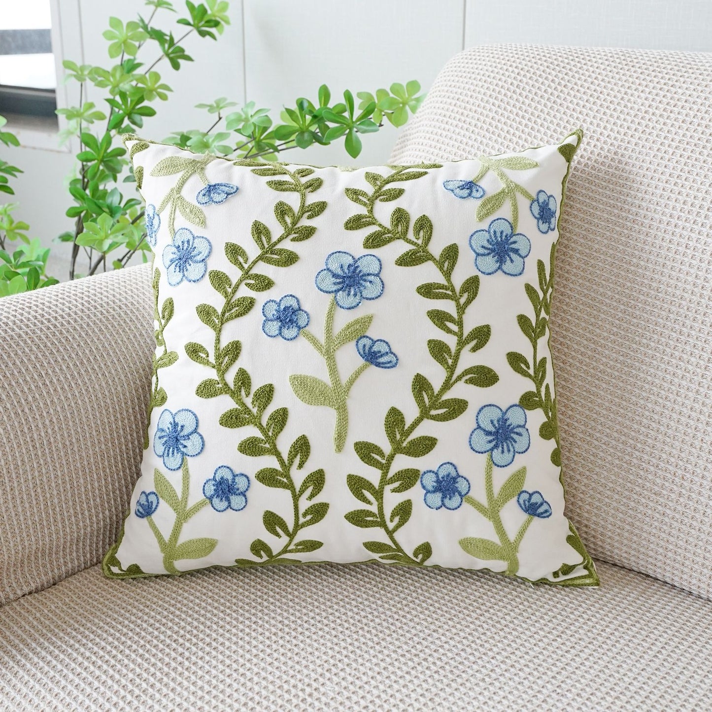 Minimalist Loop-Pile Pillow Cover 45x45cm Home Decor Cushion