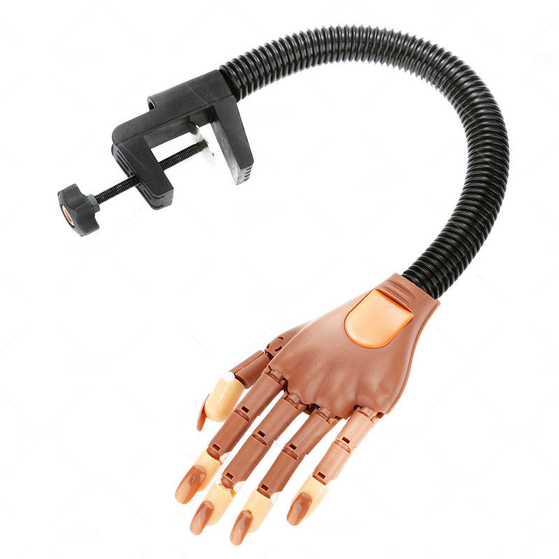 Nail Art Practice Prosthetic Hand