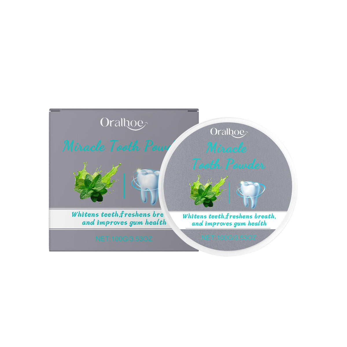 Mint Toothpowder Mild Cleaning Care