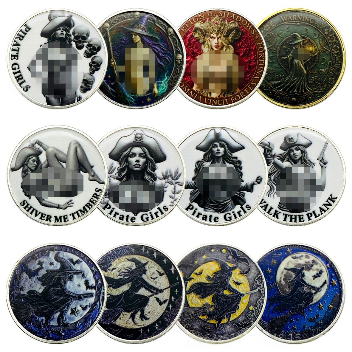 Commemorative Challenge Coin for The Witch's Night of the Deer - Lucky Wanderer
