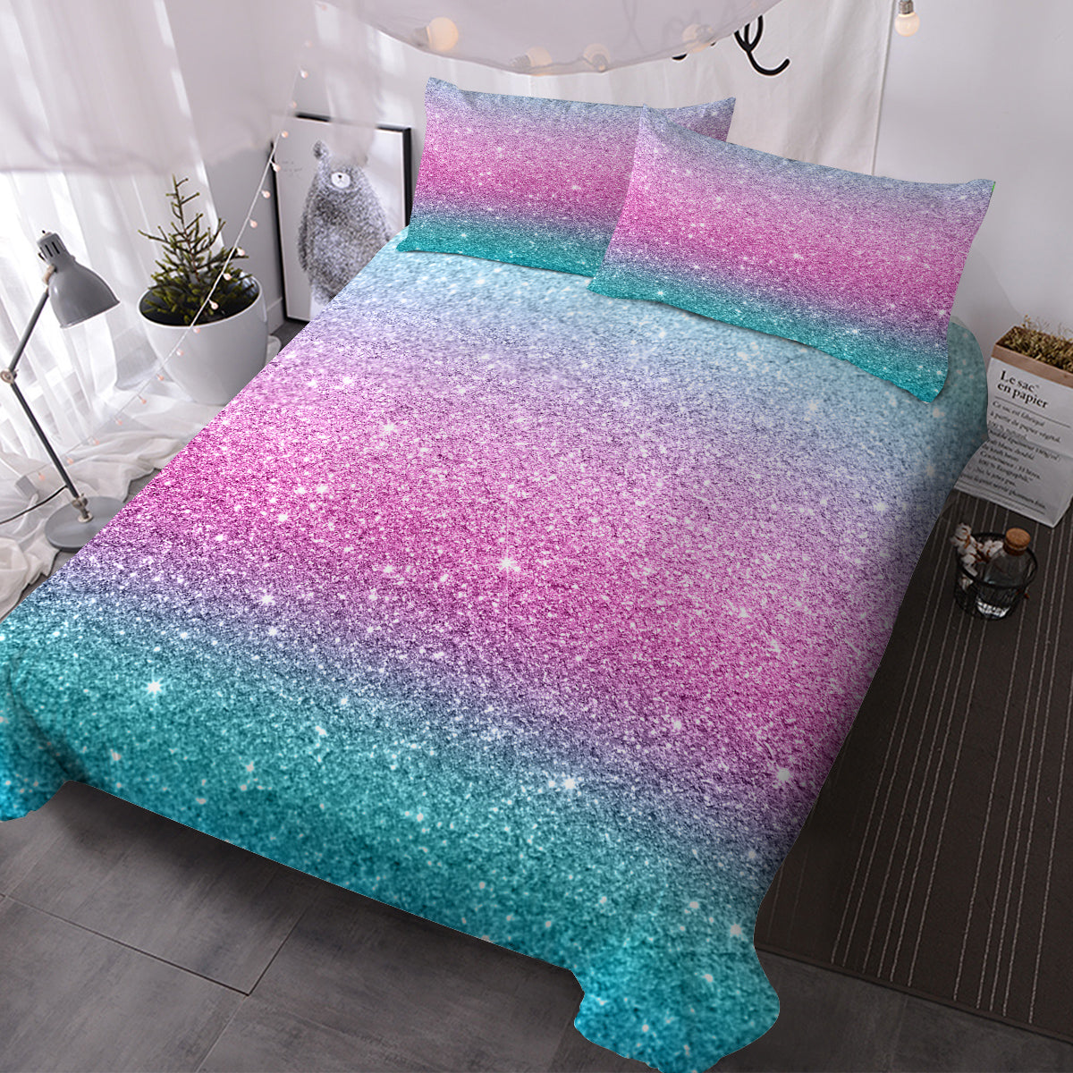 3-Piece Ultra Soft Microfiber Duvet Cover Set - Multiple Sizes
