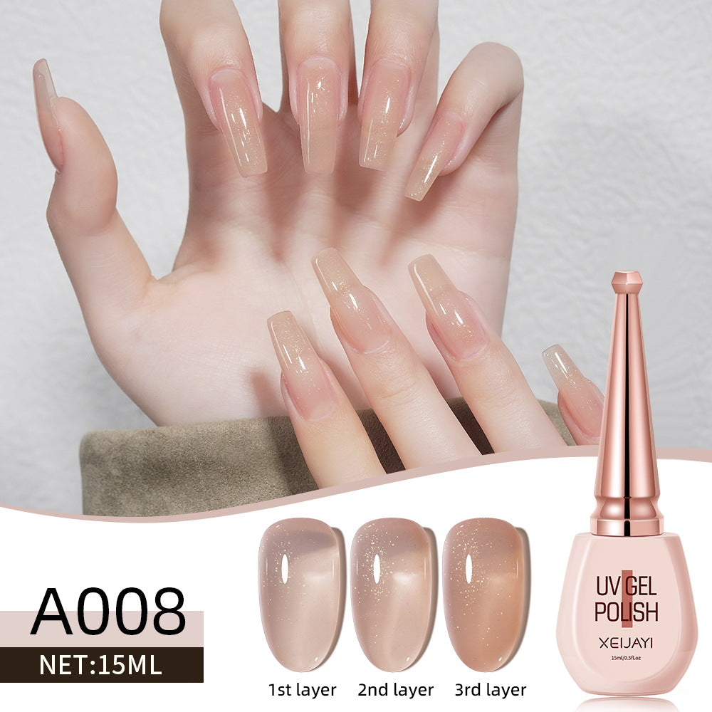 Transparent Jelly Ice Suit for Nail Art - Multiple Colors & Variants