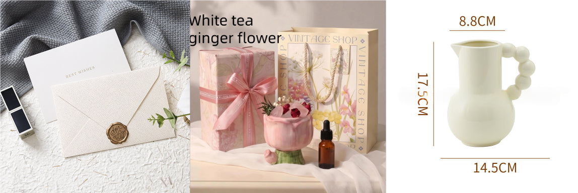 Dried Flower Crystal Diffuser Stone Aromatherapy Home Fragrance