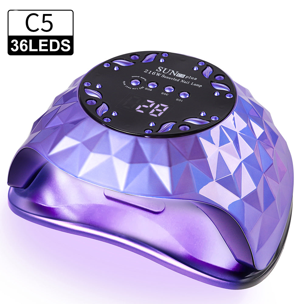 Professional LED Gel Nail Lamp - Fast Drying Nail Dryer with 4 Timers