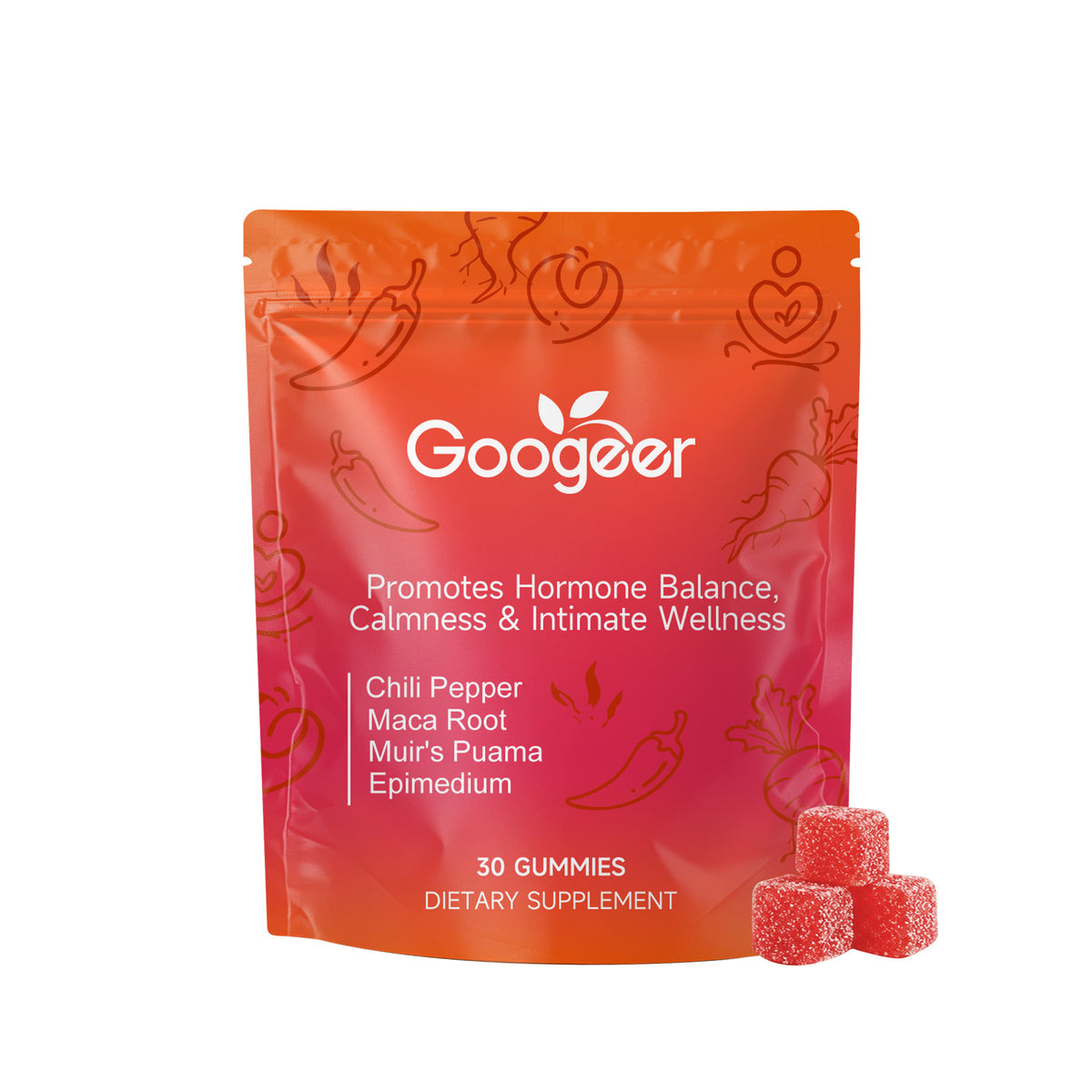 Herbal Dietary Supplement Gummies - 30 Count for Health & Wellness