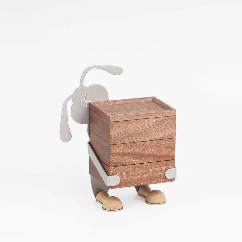 Wooden Jewelry & Earring Organizer Box with Multiple Compartments