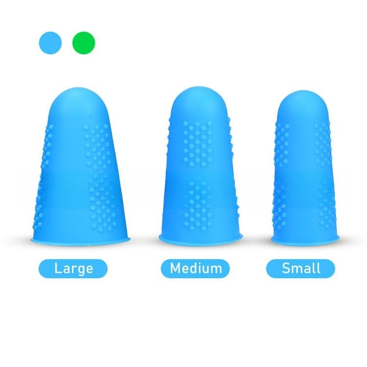 Silicone Finger Protectors Set Anti-Scald Heat-Resistant Finger Covers for Kitchen