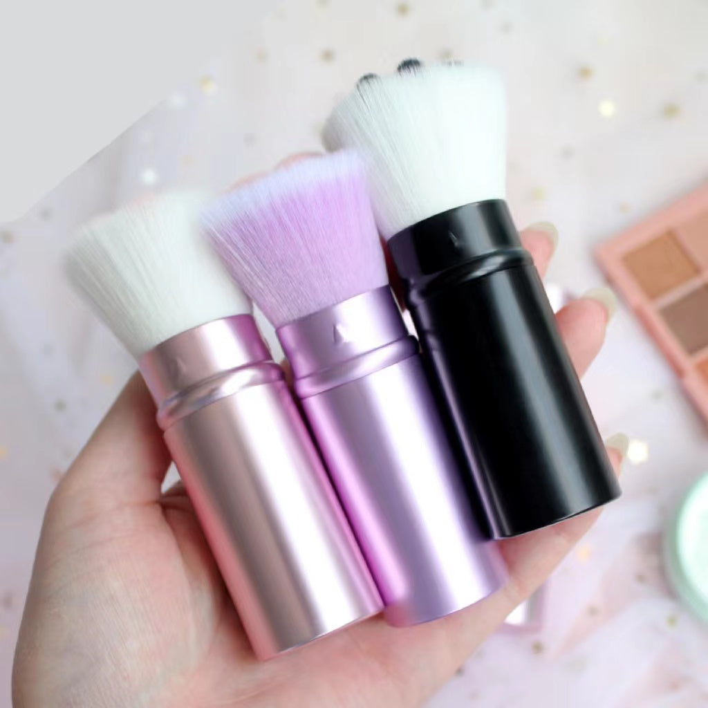 Multifunctional Makeup Brush with Cat Claw Design - Portable, Color Options