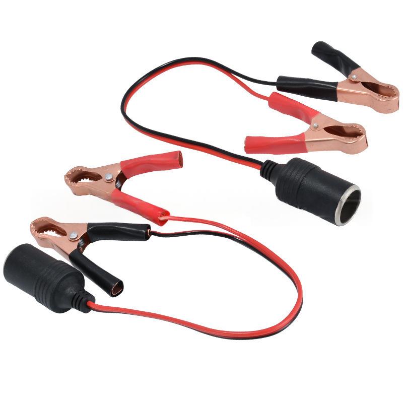12V Battery Connection Cable with Cigarette Lighter Adapter - High Current Power Extension
